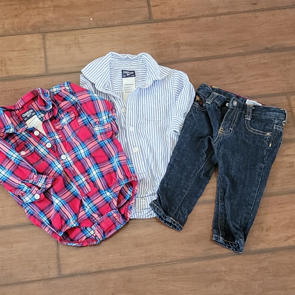 Oshkosh Bigosh 6 month boys bundle